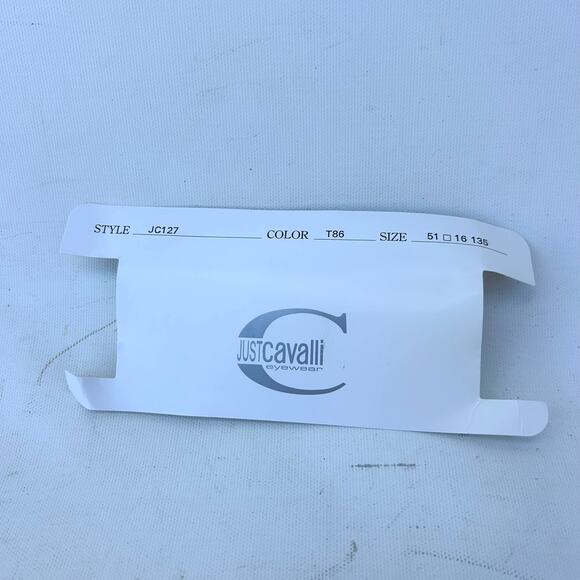 Vintage Y2K Roberto Cavalli Micro Mini Sunglasses 2000s Logo Unisex JC127 - Picture 3 of 8